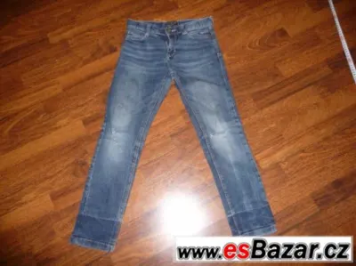 kalhoty, rifle, denim vel. 134 délka 82