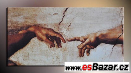 OBRAZ Stvoření Adama - Michelangelo – fotografie 1