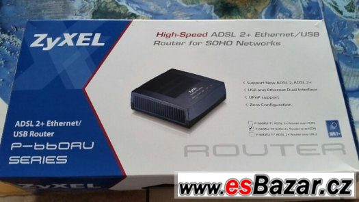 Router Zyxel P-660RU-T3 ADSL 2    ID:063 – fotografie 3