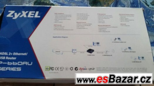 Router Zyxel P-660RU-T3 ADSL 2    ID:063 – fotografie 4