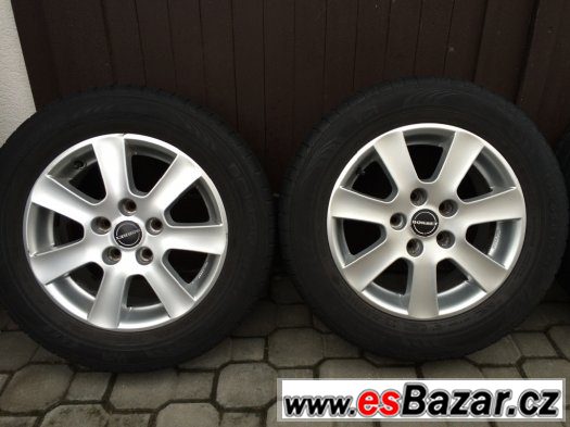 15" Alu disky elektrony Borbet obute – fotografie 2