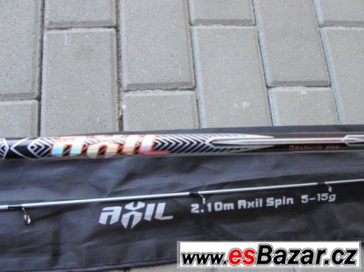 NOVÝ Přívlačový prut Quantum Axil Spin 2,1m/ 5-15g – fotografie 5
