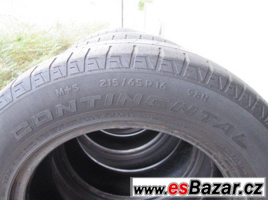 215/65/16 Conti Cross Contact M+S - 4KS – fotografie 3
