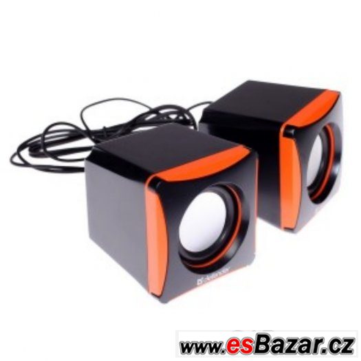 Přenosné reproduktory k notebooku 3,5 jack stereo 2.0 USB – fotografie 5