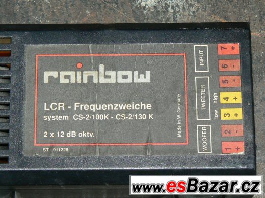 repro výhybky značek Rainbow a Canton – fotografie 2