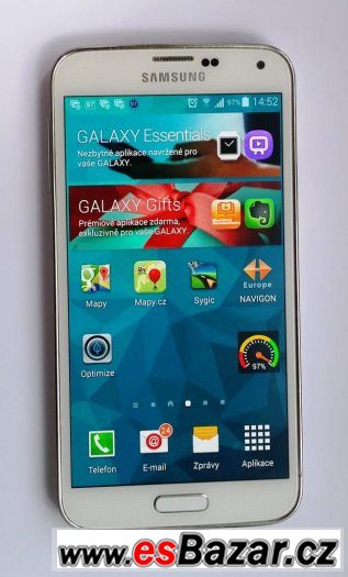Samsung Galaxy S5 G900F WHITE CZ distr.  - záruka – fotografie 2