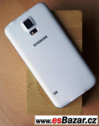 Samsung Galaxy S5 G900F WHITE CZ distr.  - záruka – fotografie 3