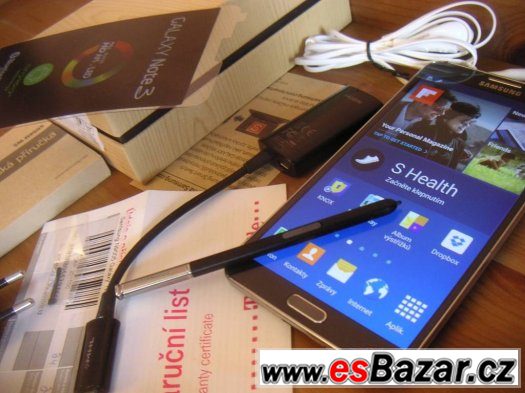 Samsung NOTE 3, model GT-N 9005    T-Mobil záruční list – fotografie 3