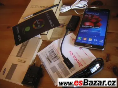 Samsung NOTE 3, model GT-N 9005    T-Mobil záruční list