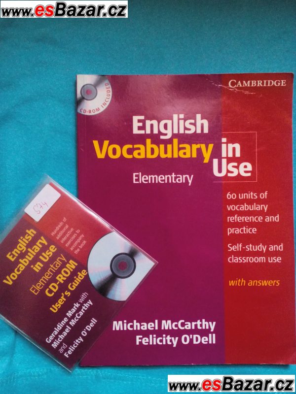 English Vocabulary in Use Elementary + CD – fotografie 1
