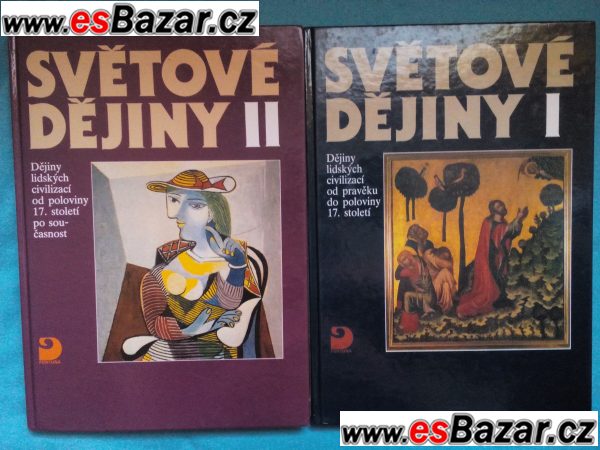 Učebnice Světové dějiny I a II – fotografie 1