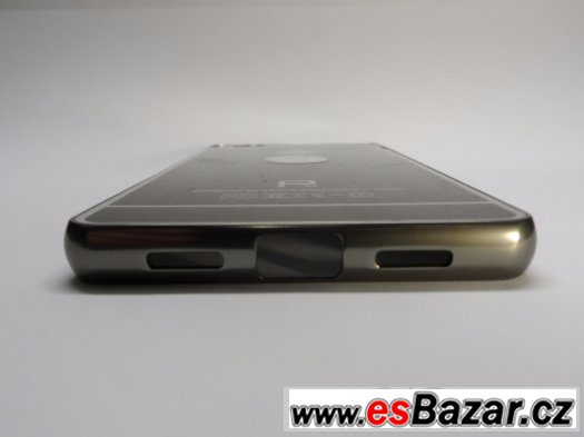 Huawei P8 Lite pouzdro barva tmavě stříbrná materiál rámeček – fotografie 2