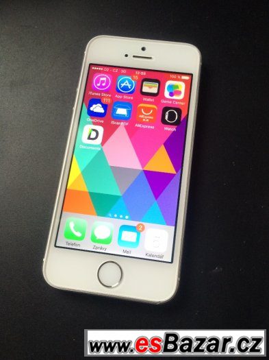 Iphone 5S 16GB silver, záruka – fotografie 1