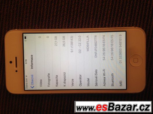 iPhone 5 32gb – fotografie 2