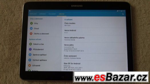 Prodám zánovní Samsung Galaxy Tab 4, 16GB 10.1, SM-T535 – fotografie 3