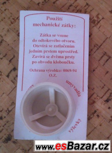 Mechanické zátky (špunty) – fotografie 2