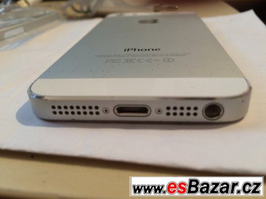 Prodám Apple Iphone 5 white, 100% funkční,32GB – fotografie 5