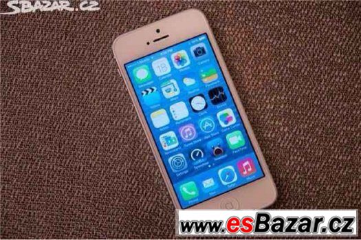 Apple IPhone 5 16GB White Výborný stav navíc ochranný Kryt. – fotografie 1