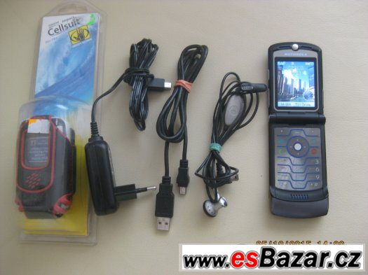Motorola RazrV3i - "žiletka" na paměť.karty - ZÁRUKA – fotografie 1