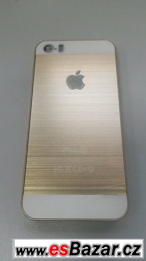 Zlaty ochranny kryt Apple 5s – fotografie 1