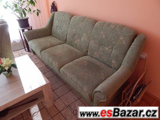 Sedací souprava..rozkládací,,pěkná cena 3500kč.. – fotografie 4