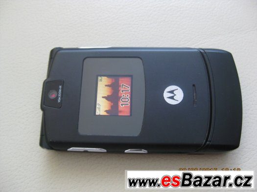 Motorola RazrV3 black, "žiletka",jak má být - ZÁRUKA – fotografie 2