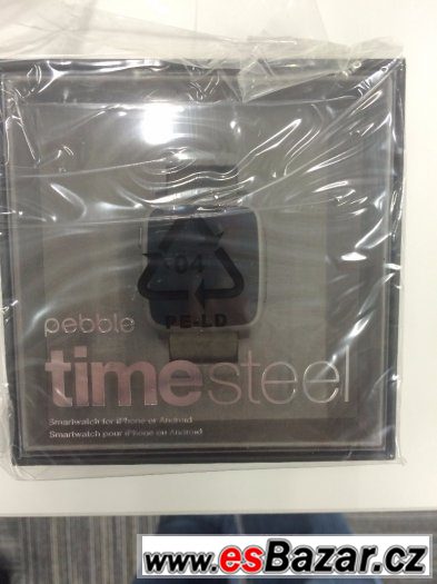 Pebble Time Steel Black – fotografie 3