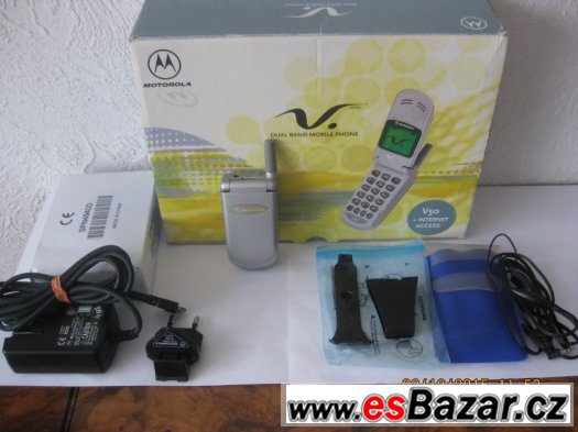 MOTOROLA V50 "RARITA" z r.2000, plně funkční s novou baterií – fotografie 1