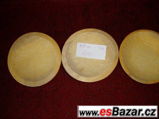 Ručně vyřezávané nádobí- misky 19cm – fotografie 1