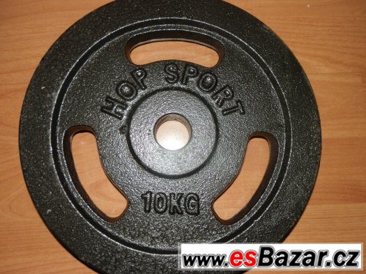 Prodám 2ks NOVÉHO litinového závaží HOP sport -jedno 10kg – fotografie 2
