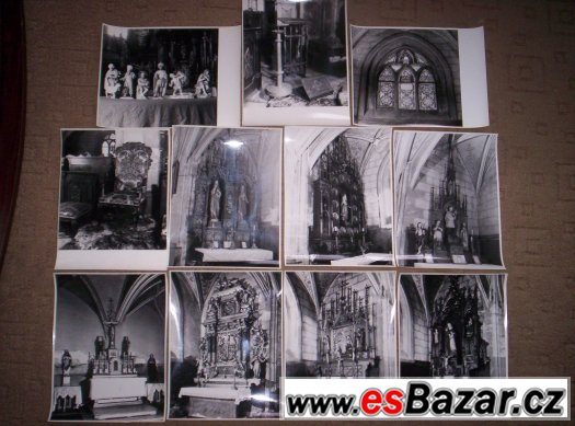 unikátní sada archivních fotografií kostel MOST větší formát – fotografie 2