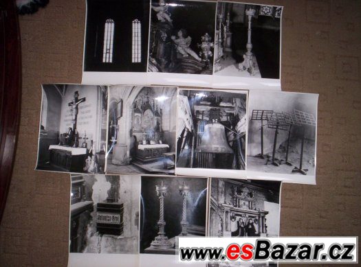 unikátní sada archivních fotografií kostel MOST větší formát – fotografie 5