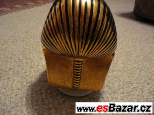 Porcelán Royal Dux Tutanchamon – fotografie 3