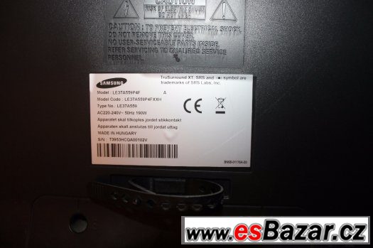 Samsung LE37A559 na díly – fotografie 3