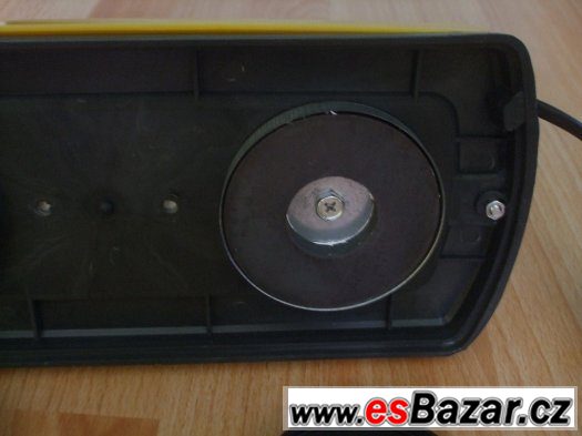 Transparent TAXI , magnetický, svítící , 12V. – fotografie 5