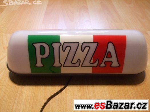 Transparent PIZZA ITALIA , magnetický, 12V , barva bílá – fotografie 2
