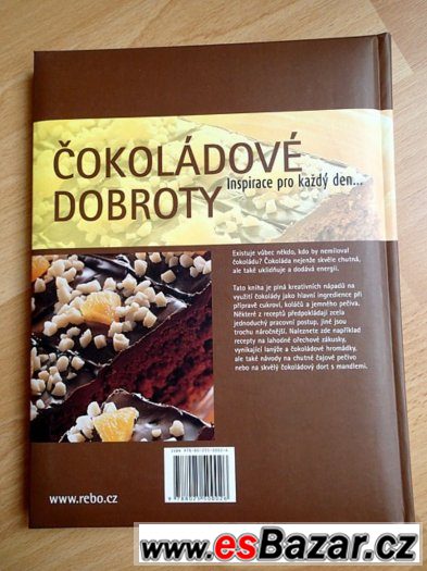 Kniha Čokoládové dobroty – fotografie 2