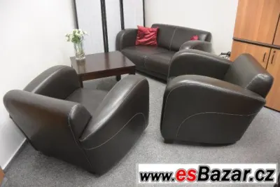 Luxusní sedací souprava - 2 křesla, 2 gauče