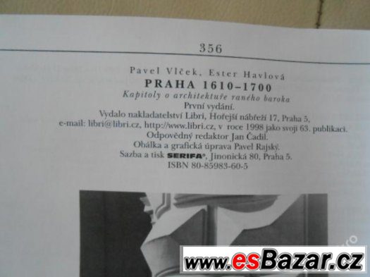 Praha 1610-1700 - Kapitoly o architektuře – fotografie 2