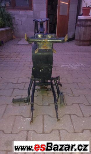 Rám, nádrž a postranní kryt na simson s51 – fotografie 4