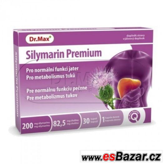 Dr.Max Silymarin Premium 30 tablet – fotografie 1