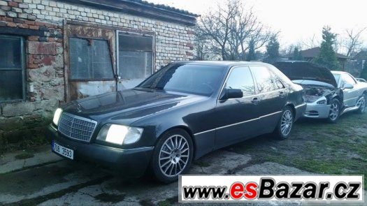 Prodám Mercedes-Benz W140 350TD EKO ZAPLACENO STK NOVA – fotografie 5