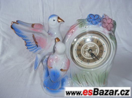 Porcelánové hodiny – fotografie 1