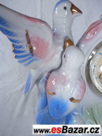 Porcelánové hodiny – fotografie 2
