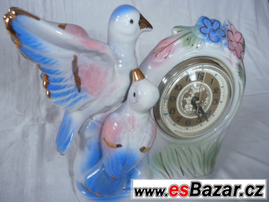 Porcelánové hodiny – fotografie 4