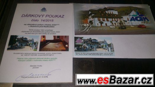 Prodám voucher pro 2 osoby na 3dny Rožnov pod Radhoštěm – fotografie 3