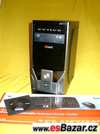 NOVÝ,herní PC/HDD 1 TB/Intel G3450/RAM 8GB/2 roky záruka – fotografie 1