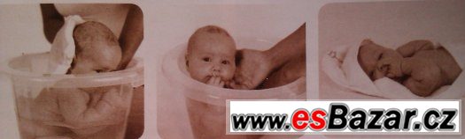 Vanička na přirozené koupání miminka, kvalita Německo – fotografie 3