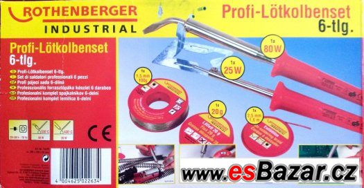 Pájecí a letovací set na jemnou práci, profi kvalita, 220V, – fotografie 1