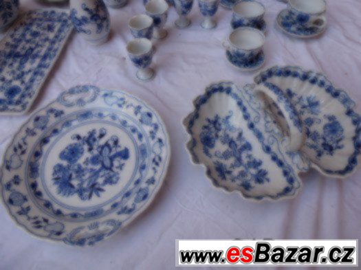 Velká sada porcelánu Dubský/ZWIEBELMUSTER – fotografie 4